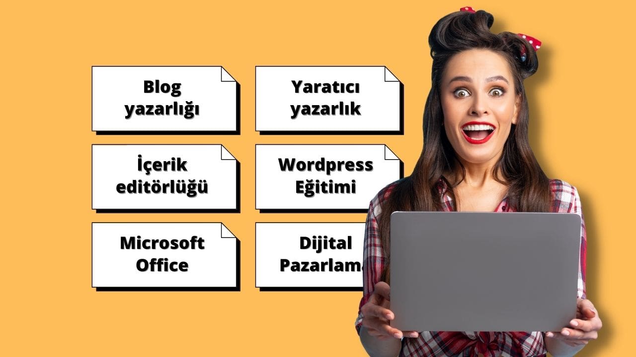 Blog Yazarak Evden Para Kazanın (6 Eğitim)